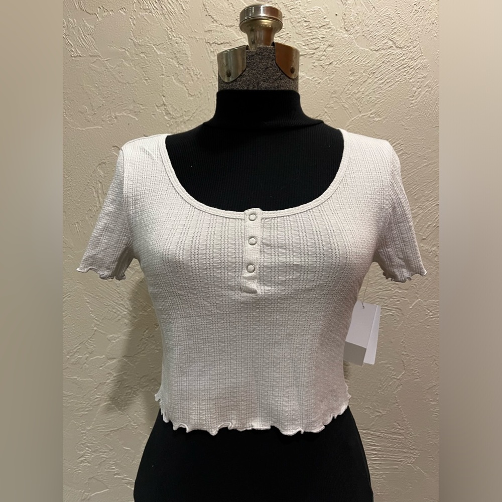 Nordstrom XS white top with tags